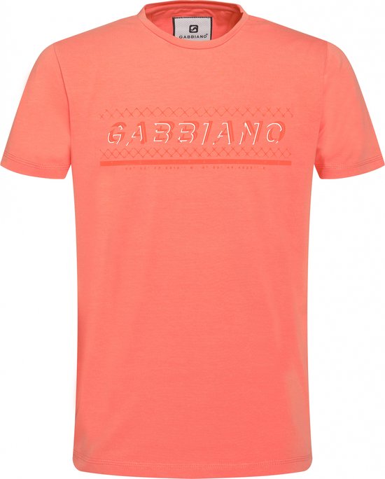 Gabbiano T-shirt Premium Branded T Shirt 153576 478 Fresh Coral Mannen Maat - XL