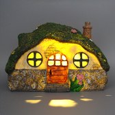 Decoratieve Zonne-energie Tuin Ornament met LED Verlichting-IP55-Sfeervol huisontwerp