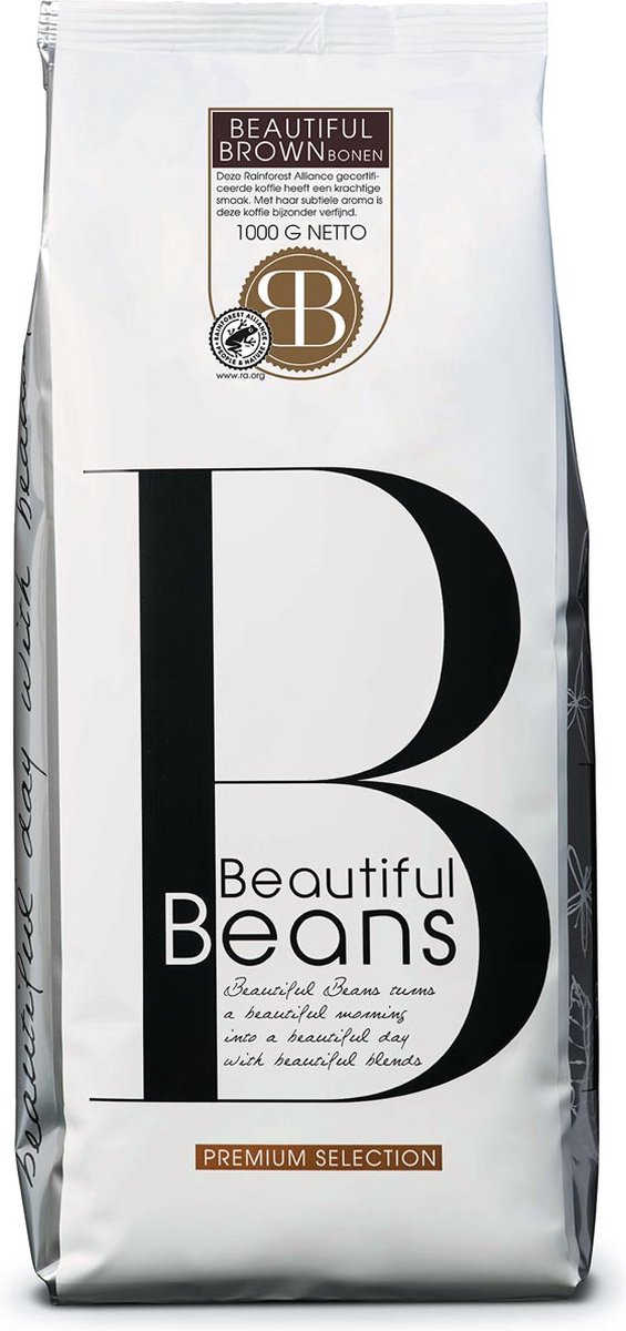 Beautiful Beans koffiebonen Brown Boon, zak van 1 kg