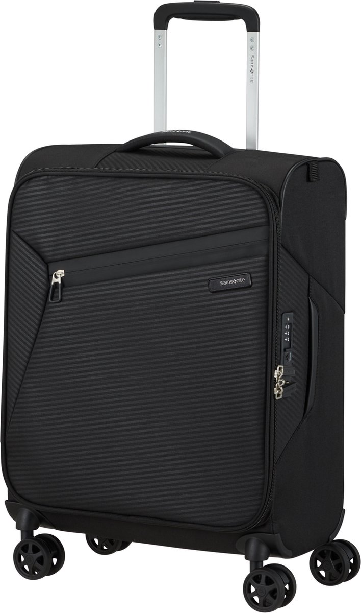 Samsonite Koffer - Litebeam Spinner 4 wielen 55cm (Handbagage) - Black - 1.8 kg