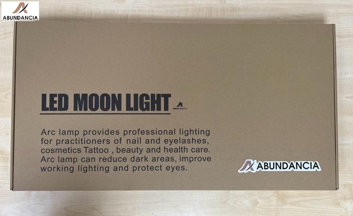 Abundancia® - Half Moon Light LED - Salon de manucure - Artisanat - Lampe  de travail 