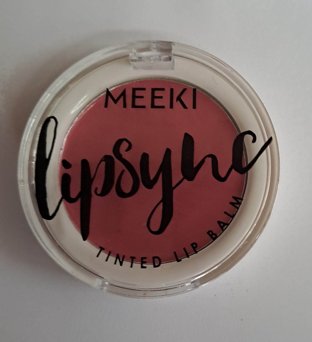Meeki Lipsync tinted lip balm - 380 Vintage Rose