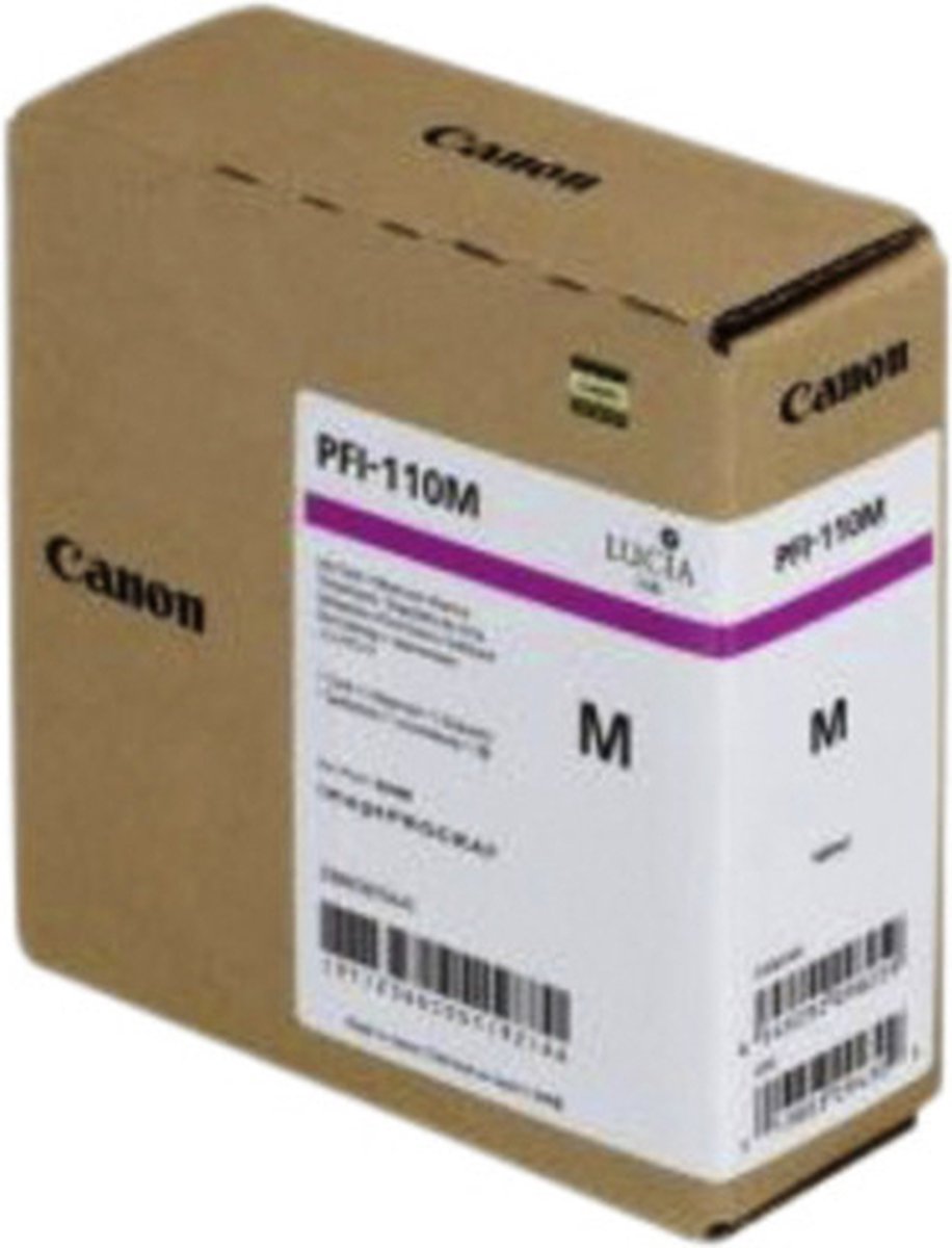 Inktcartridge canon pfi-110 rood | 1 stuk