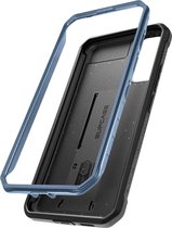 Hoes Geschikt voor Samsung Galaxy S22 Shockproof Kickstand Supcase Unicorn Beetle Pro blauw