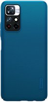 Nillkin Frosted Shield Back Case - Xiaomi Redmi Note 11T - Blauw