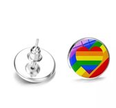 Akyol - Pride Oorbellen -LGBT OORBELLEN - GAYPRIDE OORBELLEN -regenboog oorbellen - | Regenboog | Pride | Oorbellen | Gay | lesbian | trans | cadeau | kado | geschenk | gift | verjaardag | feestdag | verassing | respect | equality | gelijk | lgbt | b