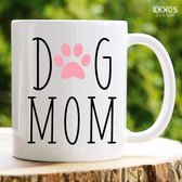 Dog Mom mok - Moederdag cadeau - Moederdag - Cadeau voor moeder - Moederdag cadeautje - Verjaardag cadeau vrouw - Mokken en bekers - Cadeau voor vrouw - Valentijndag - Koffiemok