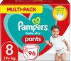 Pampers Baby-Dry Luierbroekjes - Maat 8 (19kg+) - 96 stuks - Multi-Pack