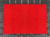 Kunstgras deurmat rood 70cm bij 50cm