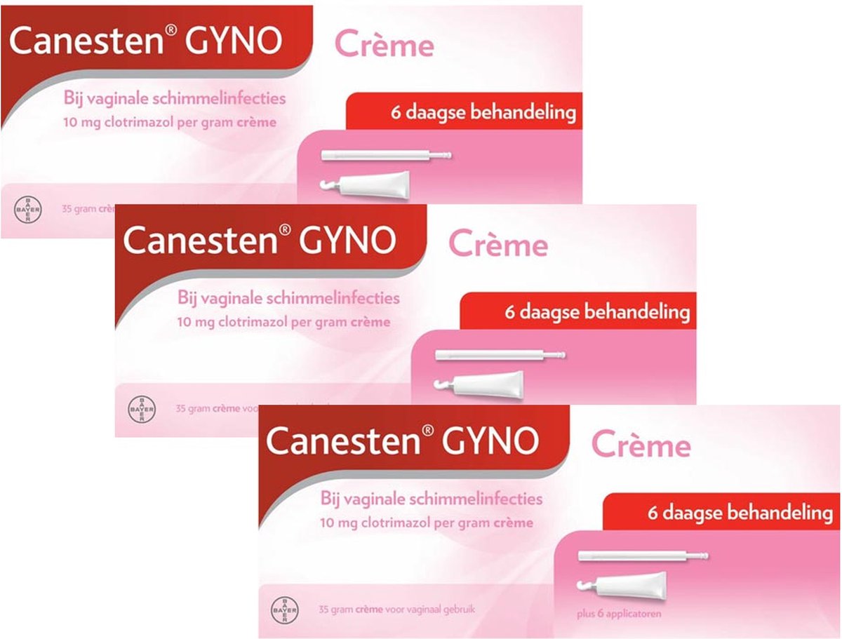 Canesten GYNO Bij Vaginale Schimmelinfecties Crème 1 x 35 gram