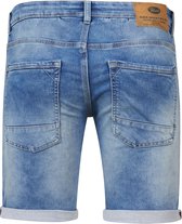 Petrol Industries - Heren Jackson denim short - Blauw - M