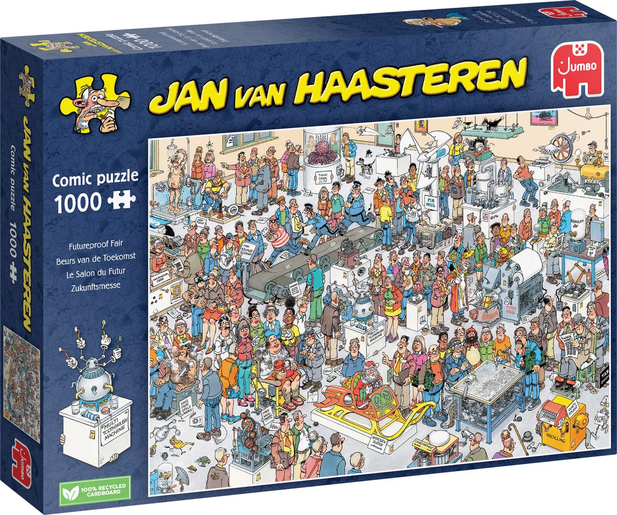 Jan van Haasteren Beurs van de Toekomst 1000 stukjes - Legpuzzel