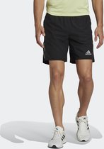 adidas Performance Own the Run Shorts - Heren - Zwart- S - 13cm