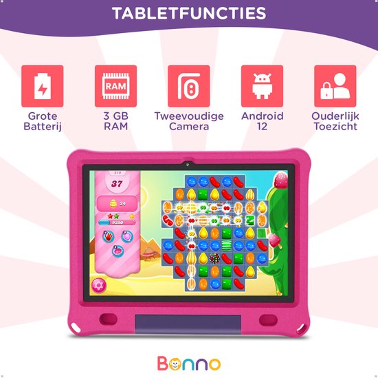 Tablette Enfant Linocs - Tablette - 10,1 pouces - A partir de 3