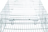 Trixie Natura - Knaagdierren - Met Dak - Gegalvaniseerd Metaal - 216X65X116 cm