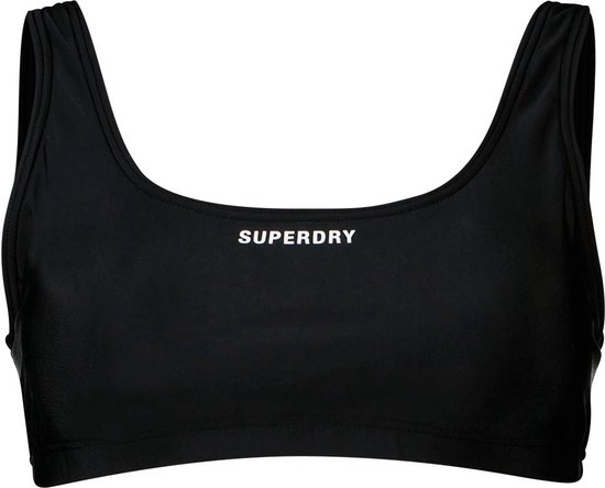 SUPERDRY Code Essential Bikini Top Maillot de bain Femme - Noir - M