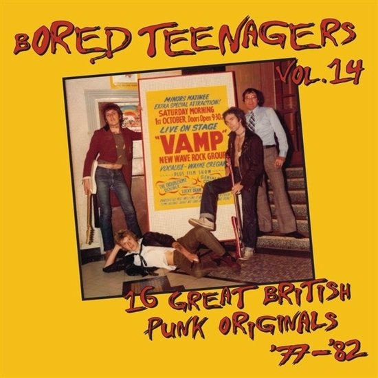 Various Artists - Bored Teenagers Vol.14: 16 Great British Punk Originals '77-'82 (LP)
