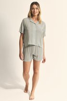 Promise - Lima Pyjama Set - maat S - Blauw/Groen