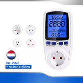 RebiGoods Energiemeter - Elektriciteitsmeter - Verbruiksmeter - Energiekosten - LED verlichting display - Stopcontact - Nederlandstalige handleiding