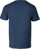 Brunotti Jahn-Logoround Heren T-shirt | Blauw - M