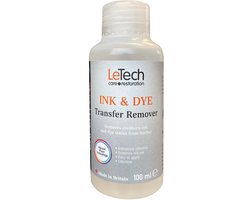 LeTech Leather Ink & Dye - Transfer Remover - 100 ml - inkt pen verwijderen  - inkt