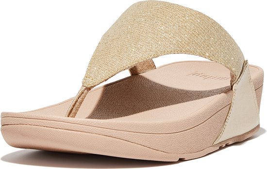 FitFlop Lulu Shimmerlux Toe-Post Sandales OR - Taille 41