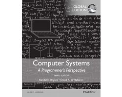 Omslag van Computer Systems: A Programmer's Perspective, Global Edition
