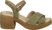 Ca'Shott 61200313 - Sandalen met hakDames Sandalen - Kleur: Groen - Maat: 37