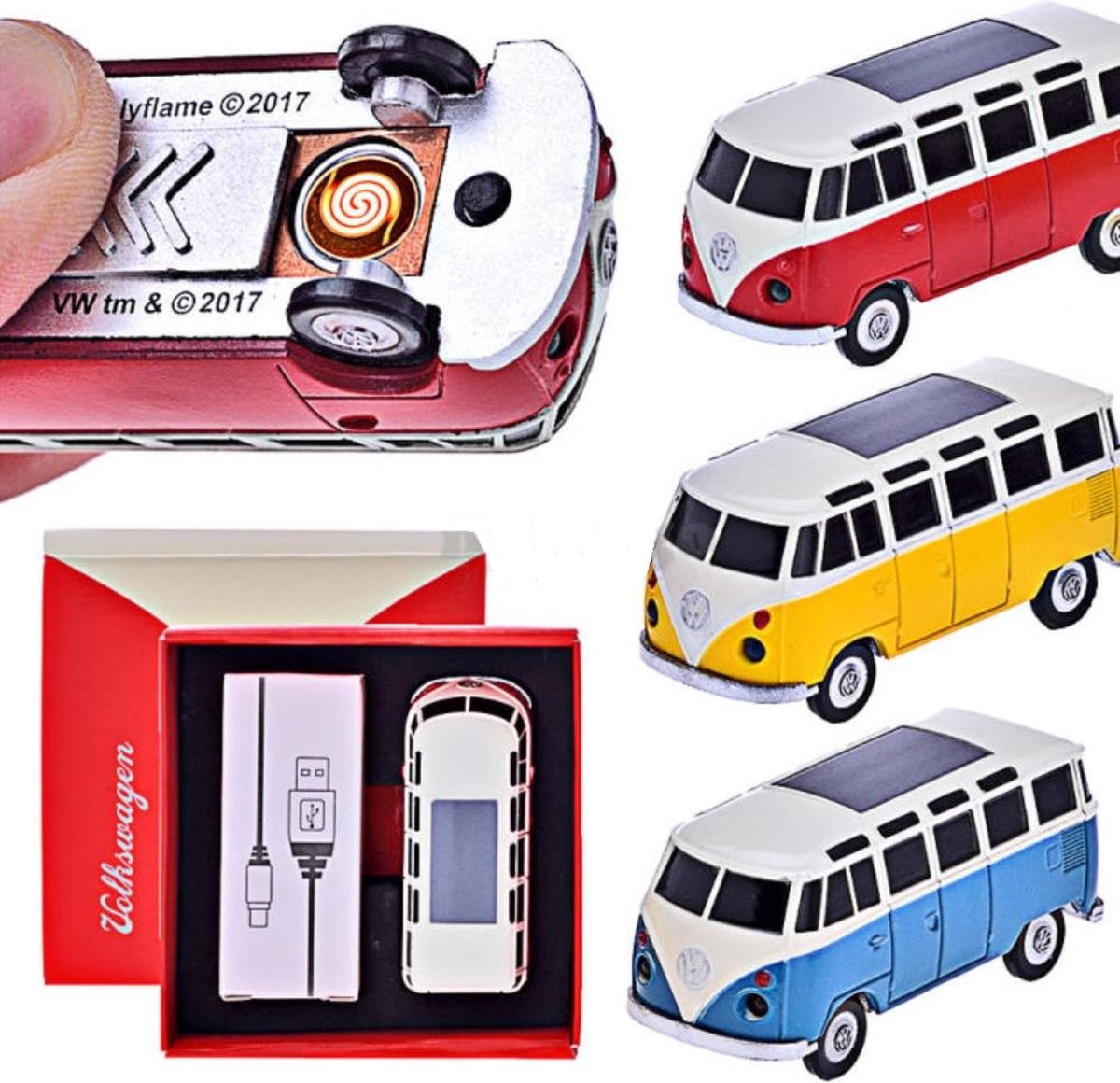 Goedkoopste Volkswagen T1 usb aansteker met verlichting