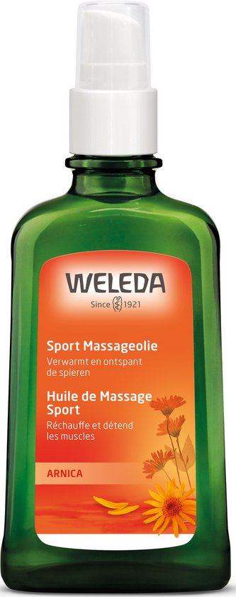 WELEDA - Sport Massageolie - Arnica - 100ml - 100% natuurlijk