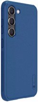 Nillkin - Telefoonhoesje geschikt voor Samsung Galaxy S23 Plus - Super Frosted Shield Pro - Back Cover - Blauw