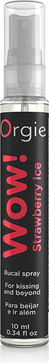 Goedkoopste Orgie - Wow! Strawberry Ice Bucal Spray 10 ml