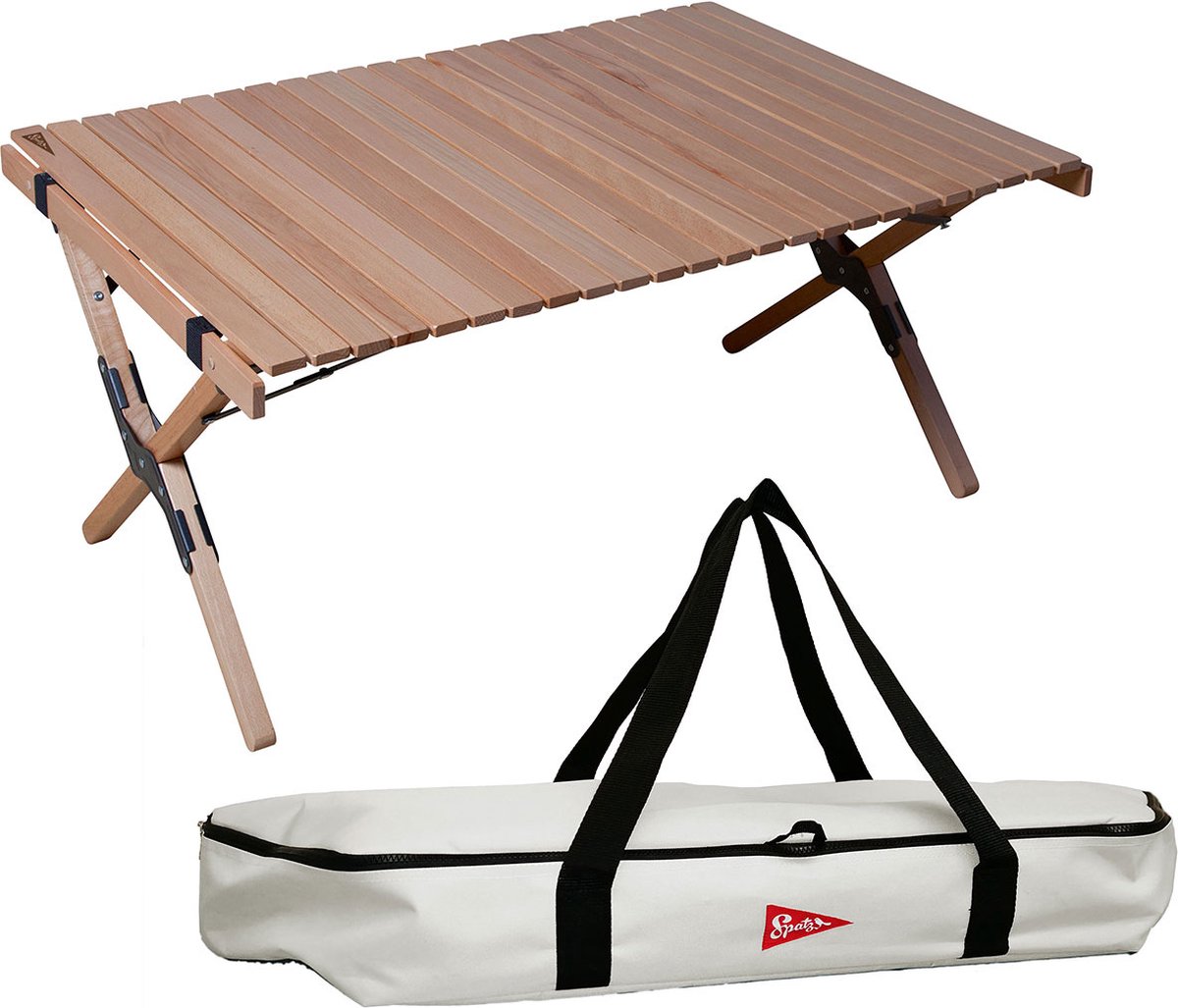SPATZ Table Sandpiper M beige wood - Camping bijzettafel