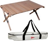 SPATZ Table Sandpiper M bois beige - Table d'appoint de camping