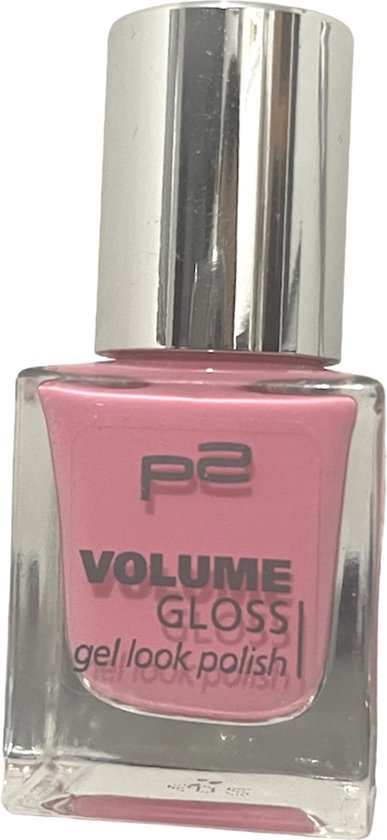 P2 Cosmetics EU Volume Gloss Gel look Vernis à ongles 670 Prize Fighter 12ml rose bébé