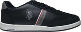 U.S. Polo Assn. - Kares- Mt 41 - Sportieve veter sneakers - zwart/wit