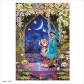Disney legpuzzel Gentle Night (1000 stukjes, goud-effecten)