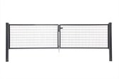 Napoli dubbele poort H 200 x L 2x200cm antraciet