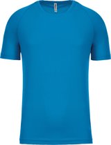 Chemise de sport homme ' Proact ' à col rond Blue Aqua - 3XL