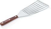 Probijn, spatule de Cuisine , acier inoxydable, spatule à poisson, spatule à gril, manche en bois, spatule à steak, spatule à barbecue.