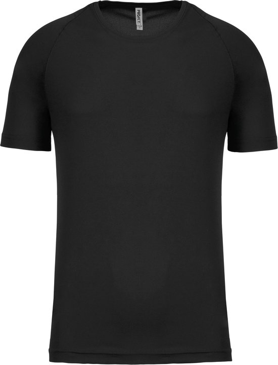 Herensportshirt 'Proact' met ronde hals Black - XXL