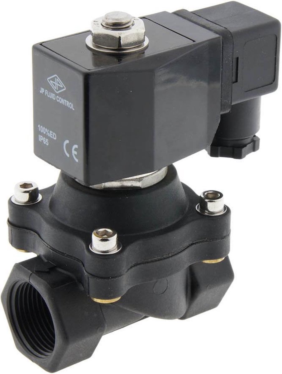 Magneetventiel DF-SA 3/4'' Nylon EPDM 0-8bar 230V AC - DF-SA034N200E-230AC