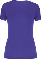 Damesportshirt 'Proact' met V-hals Violet - XS