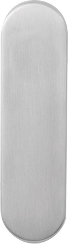 Partie trou GPF Bouclier court arrondi 169x46x8.5mm sans trou de manivelle BB72