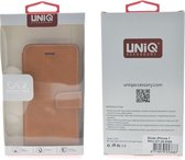 UNIQ Accessory Bruin hoesje iPhone 7-8 - Book Case - Kunstleer