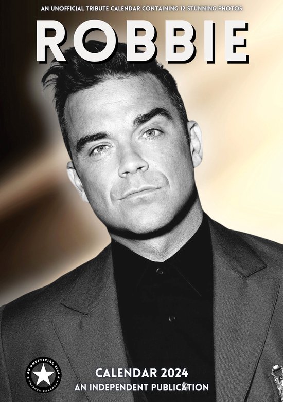 Robbie Williams Kalender 2024 A3 bol