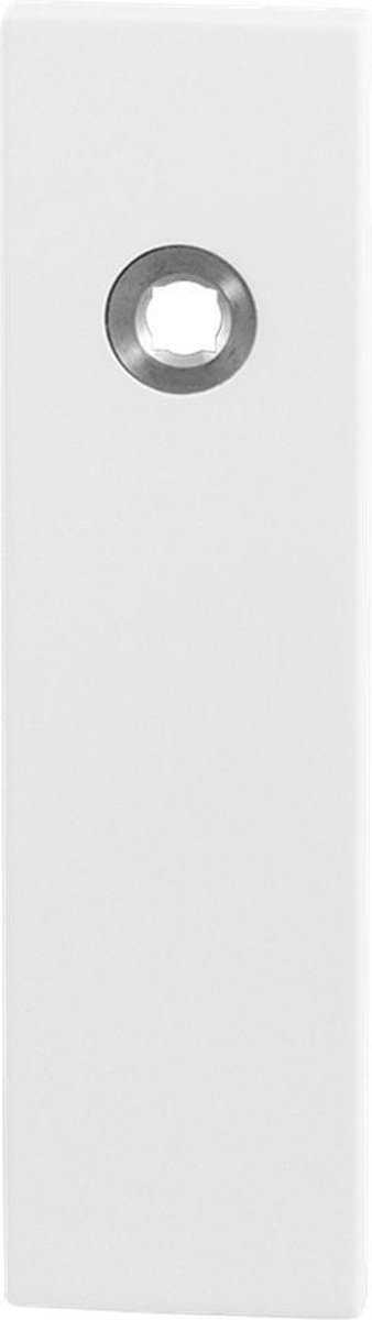 GPF8100.55 kortschild 169x46x8,5mm PC55 rechthoekig wit