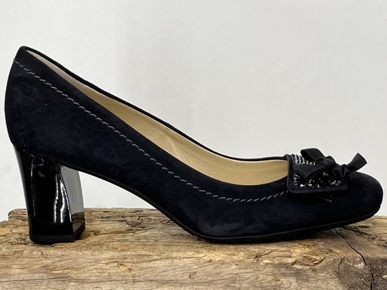 Peter Kaiser Pelos 60 Taille 37,5 / UK 4,5 Escarpins en daim noir Swarovski Chaussures pour femmes