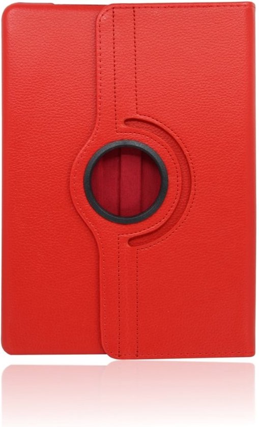 Hoesje Geschikt voor Apple iPad 1/2/3 mini 7.9 inch 360° Draaibare Wallet case /flipcase stand/ hardcover achterzijde/ kleur Rood