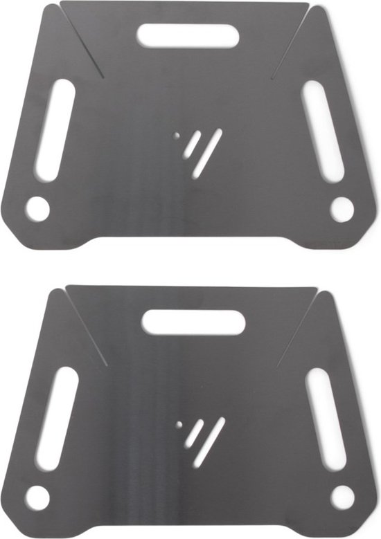 SENZA Tafel BBQ - RVS Barbecue - Zilver van SENZA — afbeelding 4